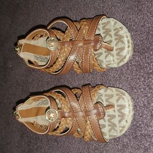 Michael Kors zip up sandles